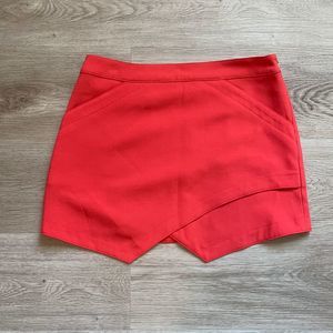 BCBG MaxAzria Cross Cross Pink Skirt with Pockets Small